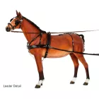 Zilco Classic Cob tandem első hám (Fekete)