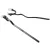 Zilco gyorscsatlakozós rúdkarika (tartószíj) – 25 mm / Standard (Fekete)