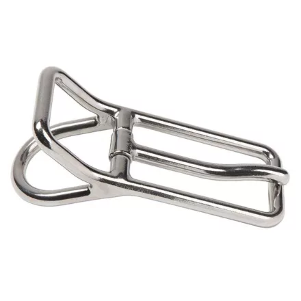 Zilco csatos kombinált hámfej-összekötő – 38 mm / 130 mm (Rozsdamentes)