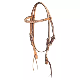 Zilco Roughout Buckstitched Homlokszíjas Kantár