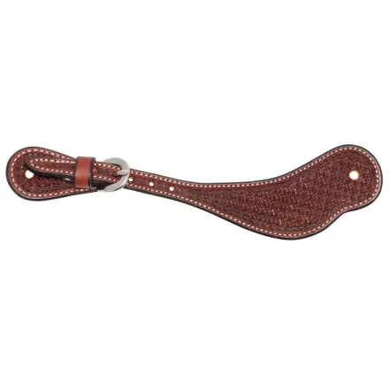 Zilco Rosewood „Spider Stamp” mintás bőr férfi sarkantyúszíj (párban)