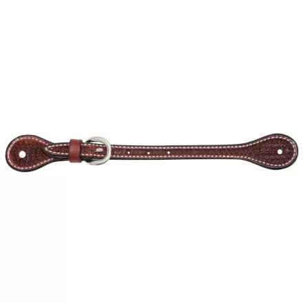 Zilco Rosewood „Spider Stamp” mintás bőr unisex sarkantyúszíj - 16 mm (párban)