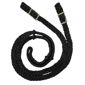   Zilco csomózott fonott zsinóros western szár - Fekete (19 mm x 2,44 m)
