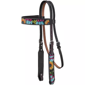 Zilco Royal King Sunflower & Cactus Browband Kantár