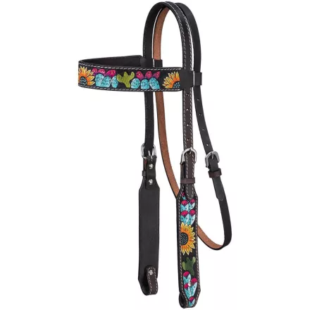 Zilco Royal King Sunflower & Cactus Browband Kantár