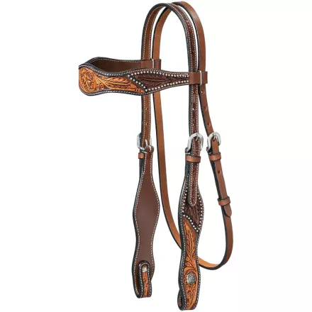 Zilco Royal King Cow Puncher Browband Kantár