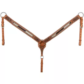 Zilco Royal King Longhorn bőr szügyelő - Szőrbetétes