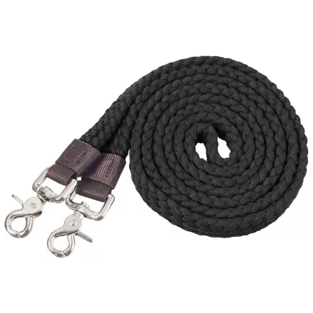 Zilco Tough1 Pro lapos fonott pamut egyberészes western szár - Fekete (2,13 m)