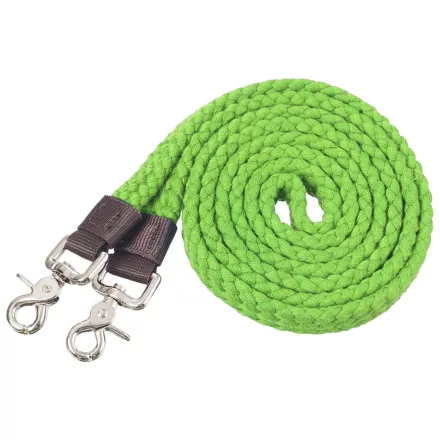 Zilco Tough1 Pro lapos fonott pamut egyberészes western szár - Neonzöld (2,13 m)