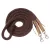 Zilco Royal King poly egyberészes western szár - Barna (16 mm)