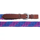 Zilco Tough1 lapos fonott western terepszár - Lila/Türkiz/Rózsaszín (2,13 m)