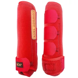 Zilco V22 Performance kamásli - Piros, L-es méret